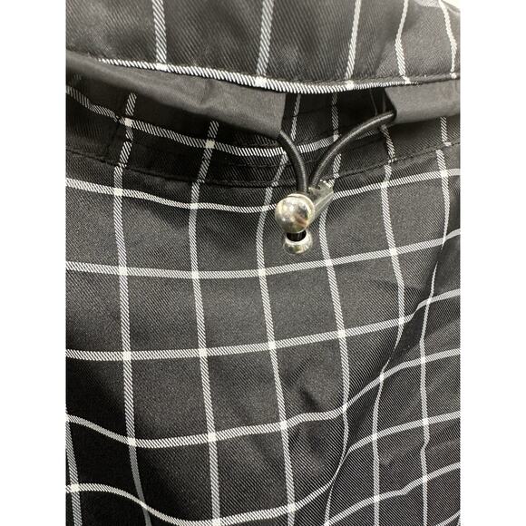 Ralph Lauren Active Windbreaker Womens Large Black white Lightweight - Picture 10 of 11